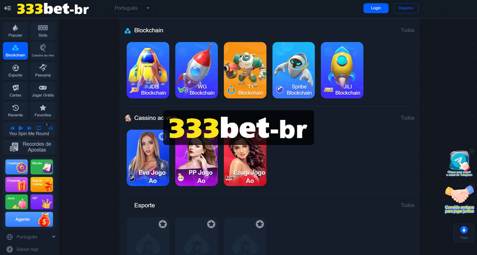 Jogos Disponíveis no 333bet Casino
